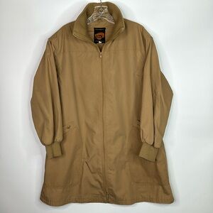 Vintage Fox Run Khaki Tan Jacket Size 9/10